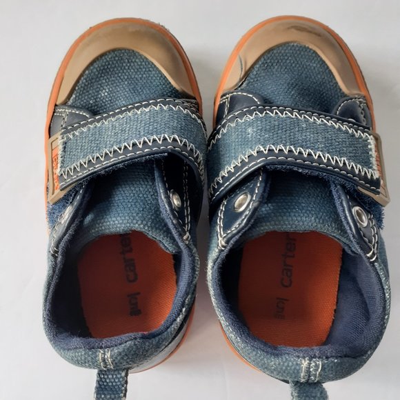 Carter's Boys Shoes Blue Size 5 - Picture 7 of 8